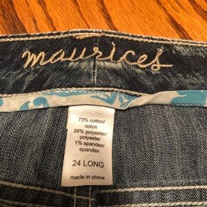 Maurice’s Jeans 24 Long “Orchid”